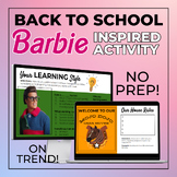 Barbie Inspired Back to School Activity | High School and 