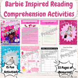 Barbie Inspired Reading Comprehension Activity Pack