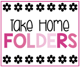 Barbie Inspired Take Home Folders - ASL Alphabet - Pink