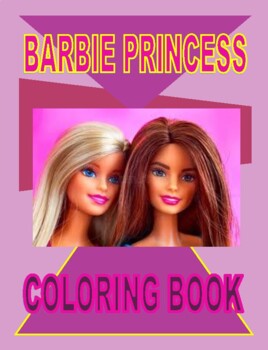 barbie doll princess coloring pages