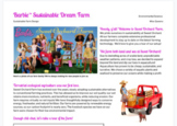 Barbie Sustainable Dream Farm - Environmental Agriculture 