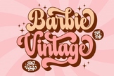 Barbie Vintage Font