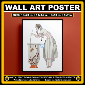Preview of Barbier Wall Art Posters Decor - 8 Different Posters in Multiple Sizes