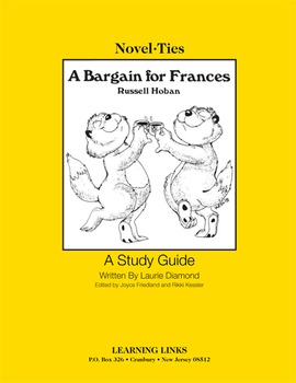 Preview of Bargain for Frances - Novel-Ties Study Guide