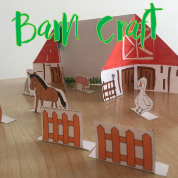 Preview of Barn Craft Activity