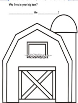 Barn Template By Missblessons Teachers Pay Teachers