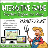 Interactive Rhythm Game - Barnyard Blast Farm-themed Rhythm Game