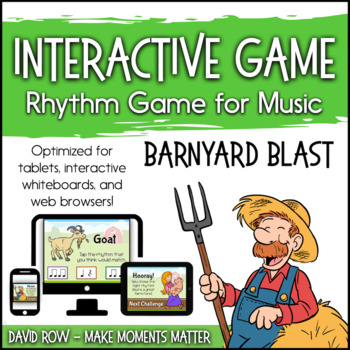 Preview of Interactive Rhythm Game - Barnyard Blast Farm-themed Rhythm Game