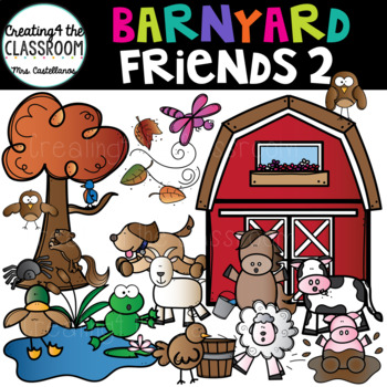 barnyard friends clipart
