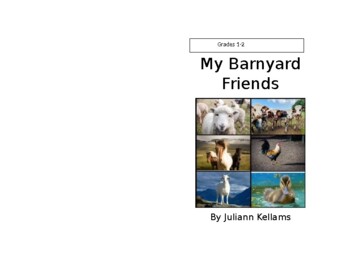 Preview of Barnyard Friends Book Grades 1-2