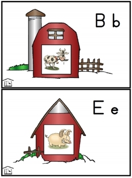 Barnyard Fun Alphabet Activity Set By Fran Lafferty Tpt