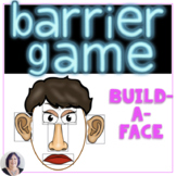 Barrier Games Describe and Direct Build A Face in Speech Therapy