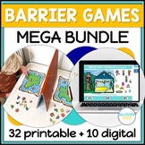 Barrier Games Mega Bundle Speech Therapy - Speaking and Li