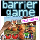 Barrier Games for Fall Receptive Expressive Language for D
