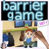 Barrier Games for Receptive Expressive Language Development set 1