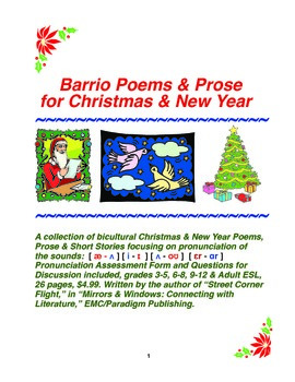 Preview of Social Inclusion: Barrio Poems & Prose for Christmas & New Year