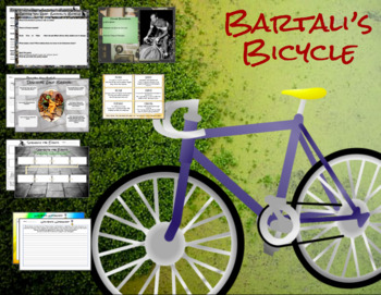 Preview of Bartali's Bicycle - Book Companion - 3rd - 5th - Printable and Digital 