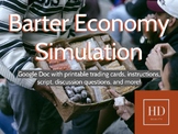 Barter Economy Simulation with Trading Cards and Discussio
