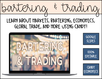 Preview of Bartering & Trading Project (with CANDY) | Economics