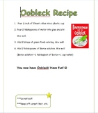 Bartholomew and the Oobleck Recipe