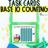 Base 10 Blocks Games, Base Ten Task Cards and Worksheets