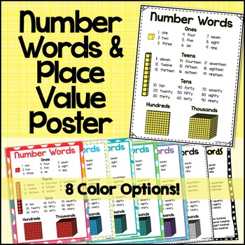 Preview of Number Words: Place Value with Base 10 Blocks