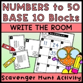 Counting to 50 Base 10 Block Write the Room Number Sense S