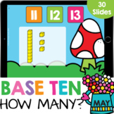 Base 10: Counting How Many up to 20 Base Ten Kindergarten 