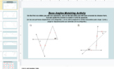 Base Angle Theorem Matching Practice (Google/Distance Learning)
