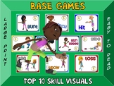 Base Games- Top 10 Skill Visuals- Simple Large Print Design