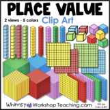 Math Clip Art Place Value Base Ten Blocks | Images Color B