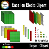 Base Ten Blocks Clipart