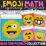 Base Ten | Emoji Place Value Mystery Pictures | Place Valu