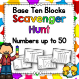 Base Ten Blocks Scavenger Hunt