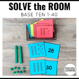 Base Ten Math Centers Solve the Room Activities