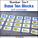 Base Ten Number Sort FREE | Place Value Game