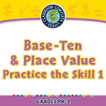 Preview of Number & Operations: Base-Ten & Place Value - Practice 1 - NOTEBOOK Gr. PK-2