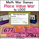 Place Value Game | Base Ten War to 1000