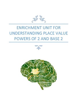 Preview of Base Two and Power of Two an Enrichment Unit for 5th and 6th Grades