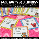 Base Words and Endings Activities {adding -s, -es, -ed, -ing}