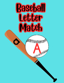 Baseball Alphabet Match/ Letter to letter identification/ 
