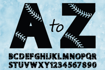 Download Baseball Alphabet Numbers Svg Baseball Letter And Numbers With Stitches
