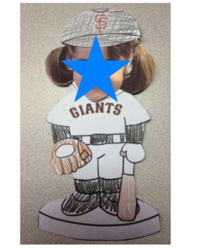 Preview of Baseball Bobblehead Craft