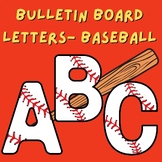 Baseball Bulletin Board Letters | MLB | Decoration | Sports