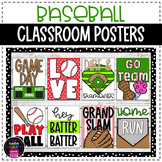 Baseball Classroom Posters - Sports Classroom Decor