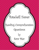 Baseball Fever: Guided Reading Questions