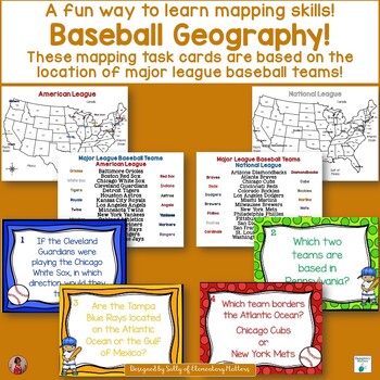 US States and Capitals with Major League Baseball teams too! - Happy Hive  Homeschooling