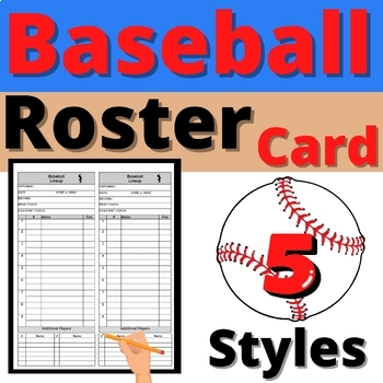 FREE 10+ Sample Baseball Roster Templates in PDF