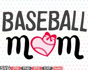 Baseball Mom Shirt Baseball Clipart Shirt Mothers Day Gift For Mom Love  Baseball 