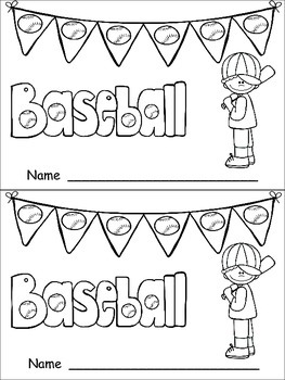 Preview of Baseball- Nonfiction Leveled Reader- Level C Kindergarten Spring-Summer